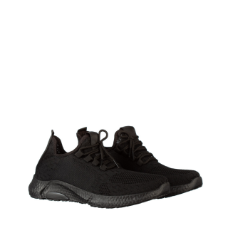 Ανδρικά Αθλητικά Παπούτσια, Ανδρικά αθλητικά παπούτσια  μαύρα  από ύφασμα   Torro - Kalapod.gr